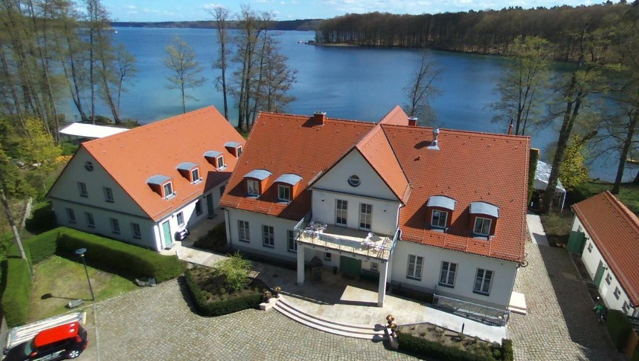 Cafe Wildau Hotel & Restaurant Am Werbellinsee Schorfheide Exteriör bild